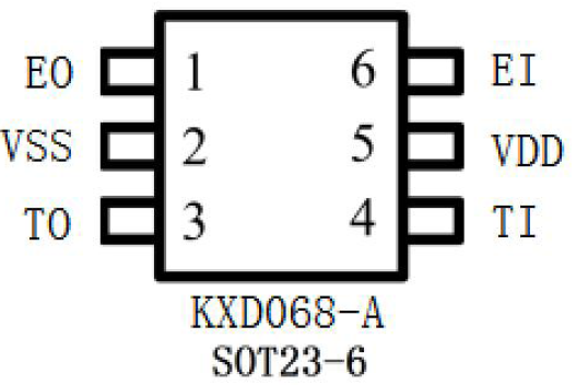 KXD068-A  2合1 入耳检测触摸芯片规格书V1.1
