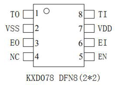 KXD078  2合1入耳检测触摸芯片规格书V1.1
